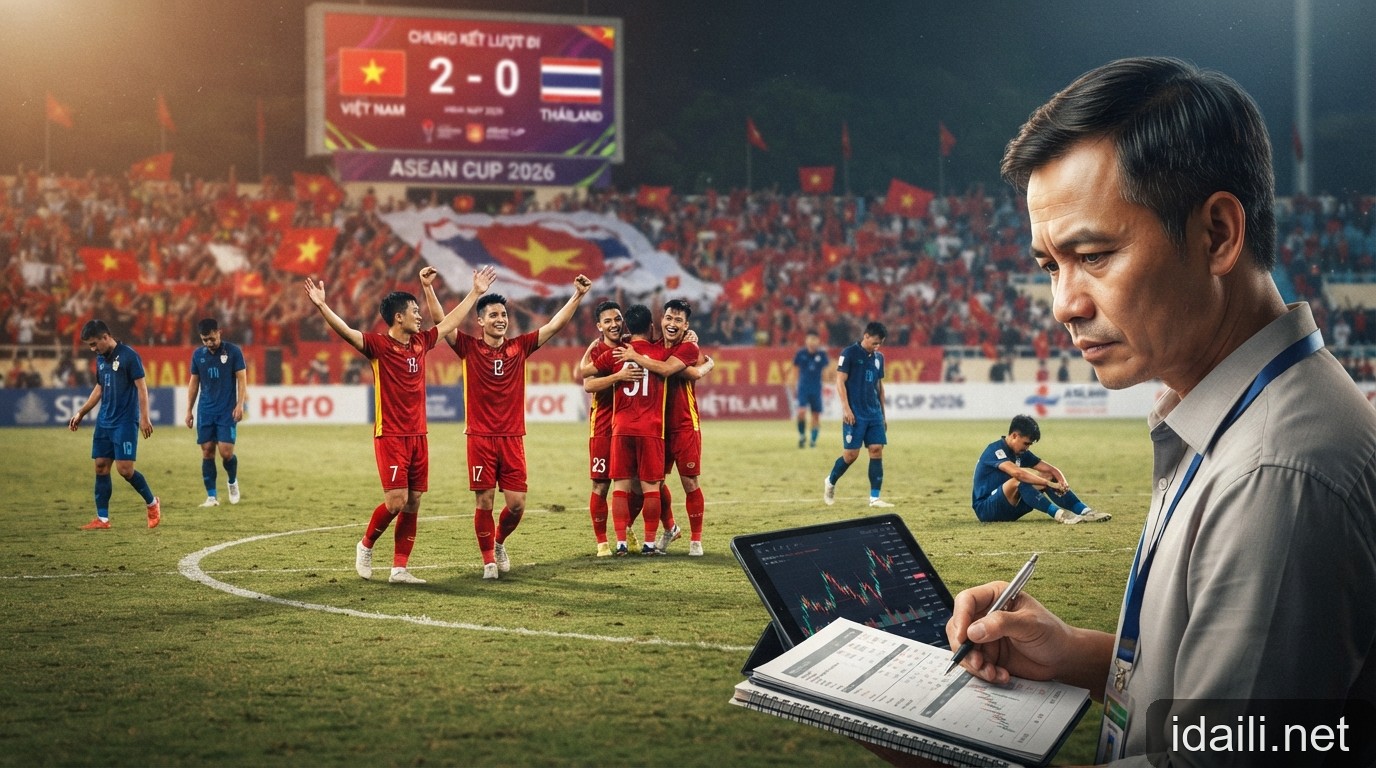 Chung kết ASEAN Cup 2026: Đọc vị biến động kèo sau chiến thắng lượt đi của Việt Nam